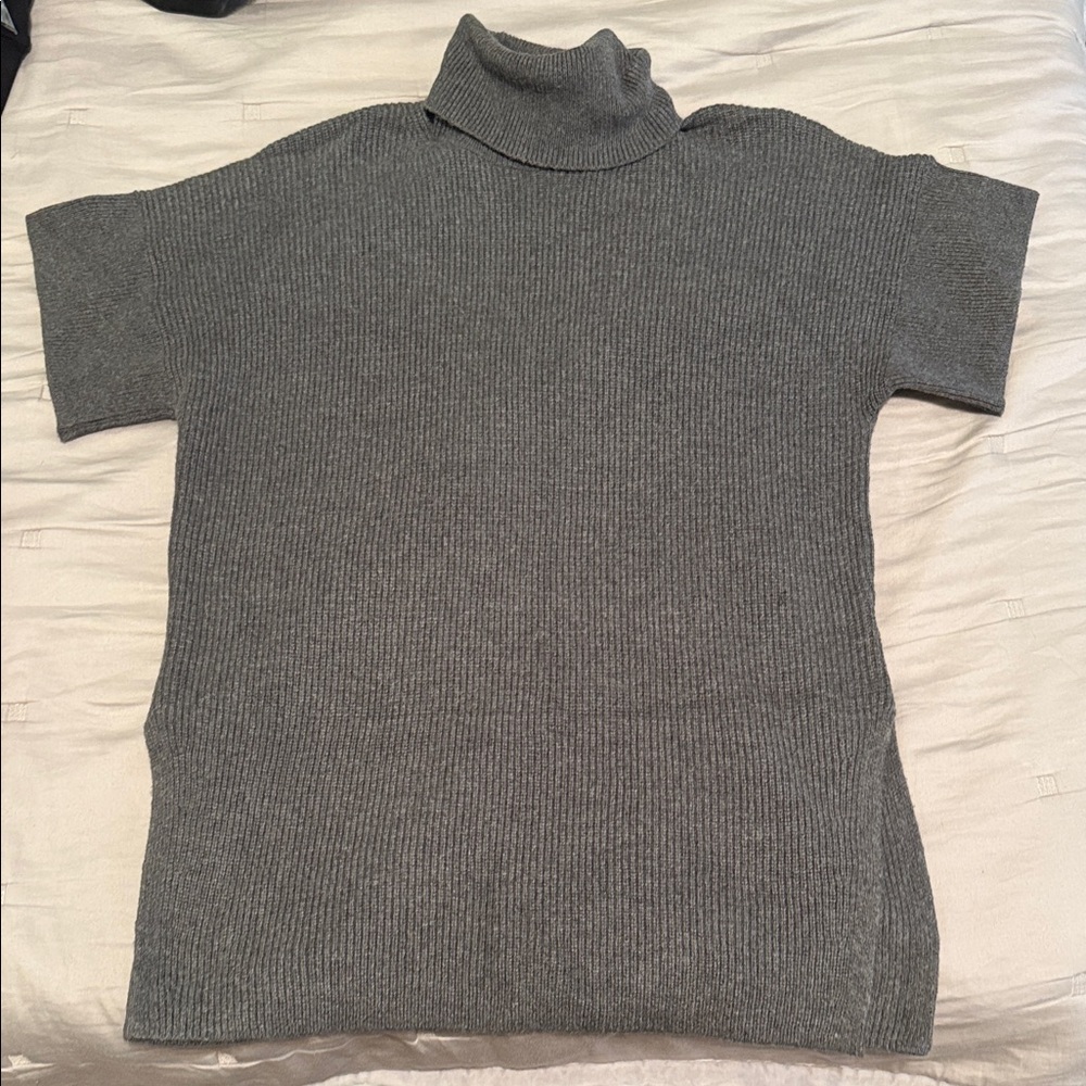 Banana Republic Gray Turtleneck Sweater